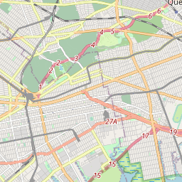 Q111 Bus Route Map Mta Bus: Line Q111 (Jamaica - Rosedale)